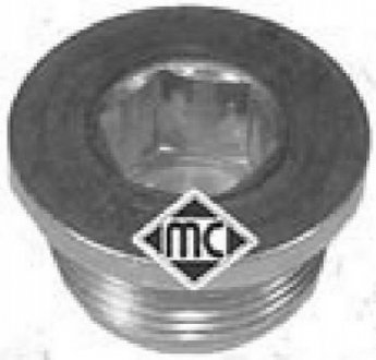 Пробка масляного поддона M24x1,5 Metalcaucho 05054