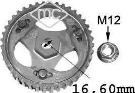 Шестерня ПНВТ Metalcaucho 05623