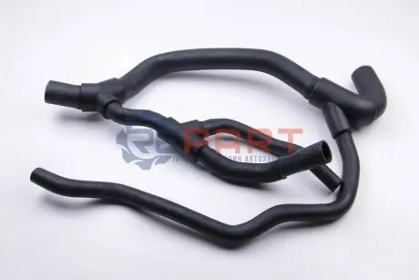 Патрубок радиатора Kangoo 1.9D 97- (нижний) Metalcaucho 08724