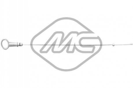 Щуп уровня масла Renault Kangoo/Megane II 1.5dCi 02- (525mm) Metalcaucho 13832