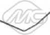 Трубка мастила турбіни Golf VI/Jetta III/Passat/Octavia II/SuperbII 2.0TDI 05- Metalcaucho 92160 (фото 1)
