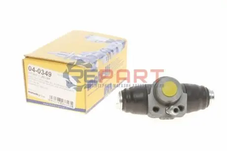 Циліндр гальмівний (задній) Audi 50/80/90 74-96/Skoda Octavia 96-10/VW Caddy/Golf/Passat B3/B4 82-99 Metelli 040349 Купити в Україні
