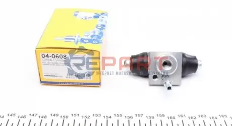 Циліндр гальмівний (задній) Audi 80/100/VW Golf 74-98/Polo 75-12/Seat Ibiza 93-09/Skoda Citigo 11-19 Metelli 040608 Купити в Україні