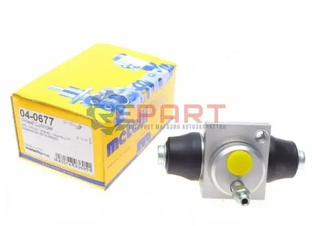 Циліндр гальмівний (задній) Opel Astra F/G/Corsa B/C 91-09/Combo 01-/Kadett E 84-91/Vectra A/B 88-03 Metelli 040677 Купити в Україні