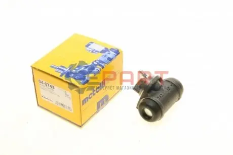 Фото Циліндр гальмівний (задній) Renault Clio II 98-/Logan 04-/Sandero/Stepway 09- Metelli (040743) зображення 1