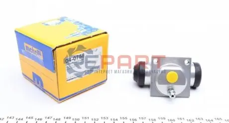 Циліндр гальмівний (задній) Renault Kangoo 97-/Nissan Kubistar 03-/Primera 99-01 (з посил.шасі) Metelli 040758 Купити в Україні