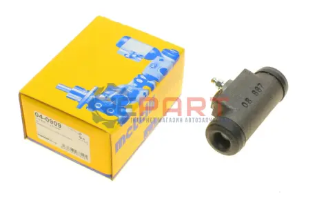 Фото Циліндр гальмівний (задній) Kia Carnival/Sportage 99-03 (d=20.64mm) Metelli (040909) зображення 1