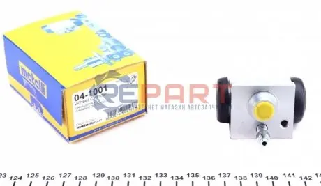 Циліндр гальмівний (задній) Renault Logan 04-/Sandero/Stepway 09-/Dacia Logan 04-/Sandero 08 Metelli 041001 Купити в Україні