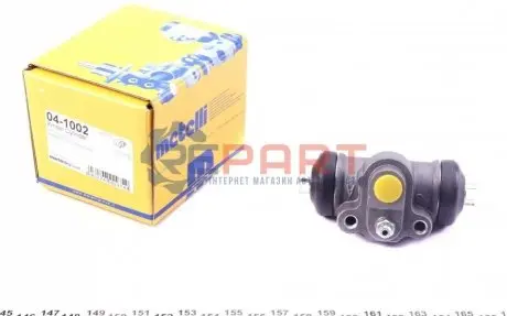 Циліндр гальмівний (задній) Hyundai Accent III 05-10/Kia Rio 05- Metelli 04-1002 Купити в Україні