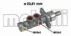 Головний гальмівний циліндр Metelli 050409 Купити в Україні
