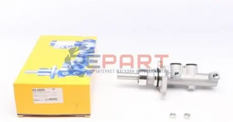 Циліндр гальмівний (головний) Renault Trafic II/Opel Vivaro A/Nissan Primastar 01- (-ESP) Metelli 050553 Купити в Україні