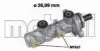 Фото Циліндр гальмівний (головний) Kia Sorento 2.4/3.5 V6/2.5 CEDi 02-11 (d=26.99mm) Alu Metelli (050588) зображення 1