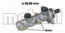 Циліндр гальмівний (головний) Kia Sorento 2.4/3.5 V6/2.5 CEDi 02-11 (d=26.99mm) Alu Metelli 050588 Купити в Україні