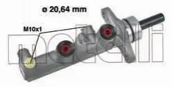 Главный тормозной цилиндр Metelli 050590 Купить в Украине
