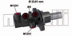 Циліндр гальмівний головний Metelli 05-0796 Купити в Україні