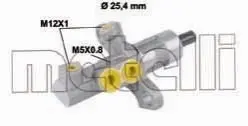 Головний гальмівний циліндр Metelli 05-0811 Купити в Україні