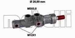 Цилиндр тормозной (главный) MB Sprinter/VW Crafter 06- (26,99mm) - (0004317601, 2E0611017C, A0004317601) Metelli 050867