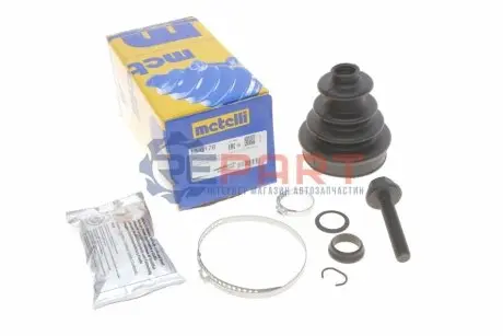 Фото Пильник ШРКШ (зовнішній) Audi A4/A6 94-05/Skoda SuperB 01-08/VW Passat B5 96-05 (21x85x103) (к-кт) Metelli (130178) зображення 1