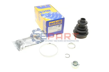 Пильник ШРКШ (зовнішній) Opel Agila 00-07/Suzuki Wagon R+ 01- (20x68x100) (к-кт) Metelli 130270 Купити в Україні