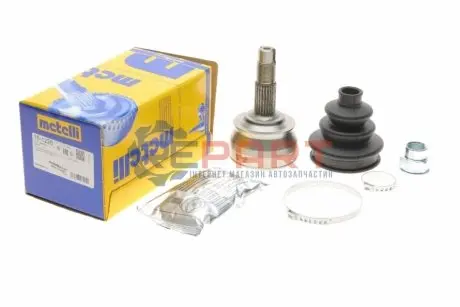 ШРКШ (зовнішній) Fiat Brava/Bravo I 1.4/1.4 12V/1.6 16V /Punto 1.7TD 95-01 (22z/22z/46mm/80mm) Metelli 151226 Купити в Україні