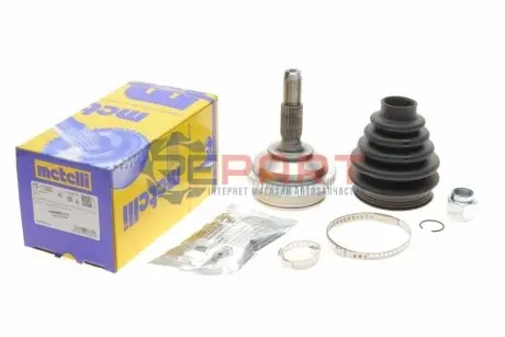ШРКШ (зовнішній) Peugeot 206 1.1/1.4/1.4i 16V/1.4HDi/1.6i/1.6 8V 98- (21z/22z/50mm/80.8mm) (+ABS 48) Metelli 151382 Купити в Україні