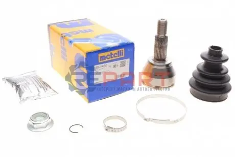ШРКШ (зовнішній) Ford Fiesta V 01-08/Fusion 02-09/Ecosport 13- (25z/21z/53.2mm/75.6mm/56mm) Metelli 151430 Купити в Україні