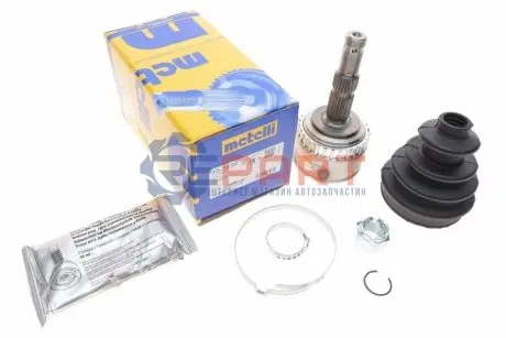 ШРКШ (зовнішній) Opel Meriva A 1.6 16V 03-10 (22z/22z52mm/80mm) (+ABS 29) Metelli 151439