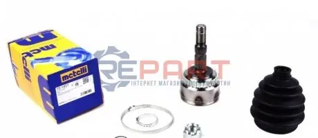 Фото ШРКШ (зовнішній) Opel Combo 01-/Corsa C 00-09/Meriva A/Tigra 03-10 (22z/23z/52mm/82mm/58mm) (+ABS29z) Metelli (151451) зображення 1