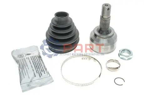 ШРКШ (зовнішній) Citroen C4 04-11/Peugeot 207 06-15/307 00-09 (25z/22z/58.7mm/79.5mm/47.7mm) Metelli 151456 Купити в Україні