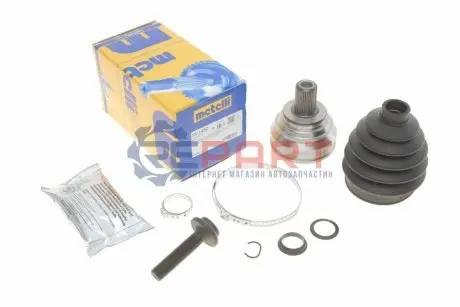 Фото ШРКШ (зовнішній) Audi A3/Skoda Octavia/VW Golf/Touran 03-13/Caddy 04-06 (36z/30z/59.6mm/89.9mm/40mm) Metelli (151462) зображення 1