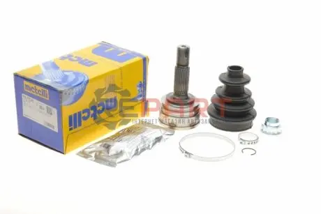 Фото ШРКШ (зовнішній) Citroen C1/Peugeot 107/Toyota Aygo 1.0 05-14 (24z/19z/49.5mm/70.1mm) Metelli (151528) зображення 1