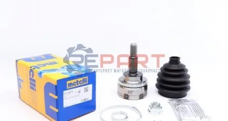 ШРКШ (зовнішній) Renault Kangoo 05-07 (23z/32z/57.5mm/87.4mm/52mm) (+ABS44z) Metelli 151671 Купити в Україні