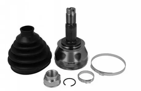 ШРКШ (зовнішній) Fiat Doblo/Punto 10-/Bravo 07-14/Tipo 15-/Opel Combo 12- (25z/25z/51mm/87mm/47.1mm) Metelli 151687 Купити в Україні