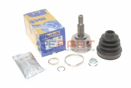 ШРКШ (зовнішній) Renault Megane/Scenic 08-/Fluence/Dacia Duster 10- (25z/33z/52.5mm/89.9mm/53.9mm) Metelli 151727 Купити в Україні