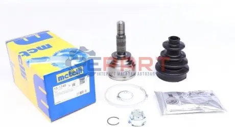 ШРКШ (зовнішній) Renault Logan 04-/Sandero 09- (21z/28z/48.9mm/75mm/51mm) Metelli 151749 Купити в Україні