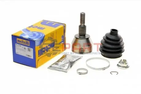 ШРКШ (зовнішній) Ford Transit Connect/Tourneo Connect 13-/C-Max/Focus 10- (27z/26z/62.8mm/87mm/47.1) Metelli 151754 Купити в Україні