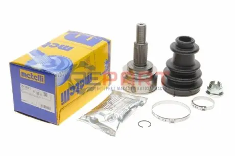 Фото 1 — ШРКШ (зовнішній) Renault Kangoo 08- (27z/22z/56.6mm/79.1mm/52.85mm) Metelli (15-1871) Фото ШРКШ (зовнішній) Renault Kangoo 08- (27z/22z/56.6mm/79.1mm/52.85mm) Metelli (15-1871) зображення 1