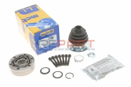 Фото ШРКШ (внутрішній) Audi 80 72-94/Seat 93-02/VW Caddy 82-92/Golf/Passat 74-99/Polo 95-02 (33z/94mm) Metelli (161004) зображення 1