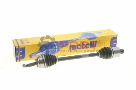 Піввісь (передня) (R) Renault Clio/Kangoo 98-02 (21z/718mm) (-ABS) Metelli 170396 Купити в Україні