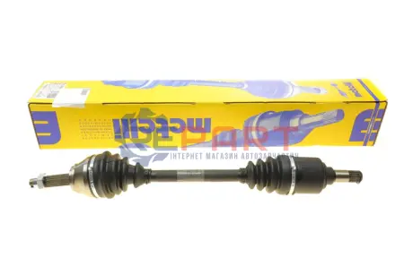 Піввісь (передня) (L) Fiat Doblo 1.6i 01- (22z/22z/632mm) (МКПП для Cargo) Metelli 17-0954 Купити в Україні
