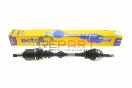Піввісь (передня) (L) Dacia Duster 1.5dCi/1.6 МКПП 10-/Renault Megane 1.5dCi 08-15 (25z/26z/706mm) Metelli 17-1336 Купити в Україні