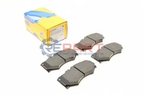 Фото Колодки гальмівні (передні) MB 207-613D 70-96/G-class (W460/W461/W463) 79-/VW LT 78-96 Metelli (2200140) зображення 1