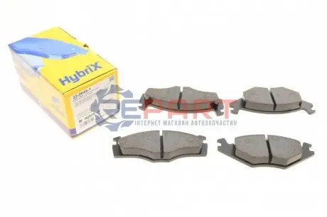 Колодки гальмівні (передні) Seat Cordoba/Ibiza 93-02/VW Caddy 82-92/Golf 82-99/Passat B2-B4 79-92 Metelli 2200451 Купити в Україні