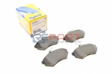 Фото Колодки гальмівні (передні) Seat Cordoba/Ibiza/Toledo 93-02/VW Golf/Passat B2-B4 83-99 Metelli (2200500) зображення 1