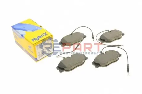 Фото 1 — Колодки гальмівні (передні) Citroen Jumpy/Evasion/Fiat Scudo/Peugeot Expert/806 95-06 (+датчики) Metelli (2200723) Фото Колодки гальмівні (передні) Citroen Jumpy/Evasion/Fiat Scudo/Peugeot Expert/806 95-06 (+датчики) Metelli (2200723) зображення 1