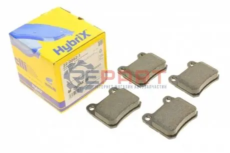 Фото Колодки гальмівні (задні) MB C-class (W202/S202)/E-class (W124/S124/C124) 93-00/MB 100 (W201) 85-93 Metelli (2200921) зображення 1