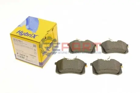 Колодки гальмівні (задні) VW Caddy 04-15/Golf 97-16/Passat B5 96-05/Skoda Fabia/Citroen/Peugeot 99- Metelli 2201001 Купити в Україні