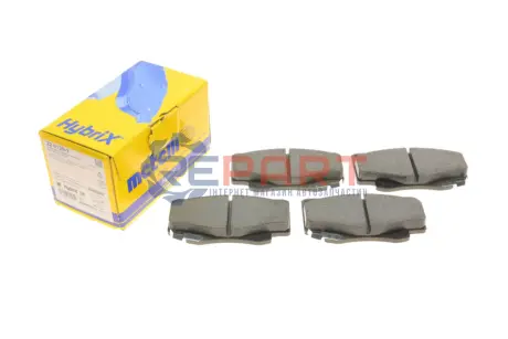 Фото 1 — Колодки гальмівні (передні) Toyota Hilux 05-15 Metelli (2201291) Фото Колодки гальмівні (передні) Toyota Hilux 05-15 Metelli (2201291) зображення 1