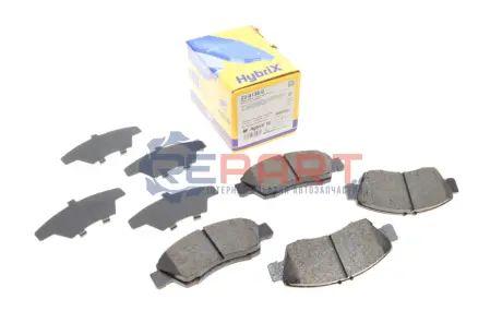 Фото 1 — Колодки гальмівні (передні) Honda Civic V/VI 91-01/VIII 10-12/Jazz 02- Metelli (22-0138-0) Фото Колодки гальмівні (передні) Honda Civic V/VI 91-01/VIII 10-12/Jazz 02- Metelli (22-0138-0) зображення 1