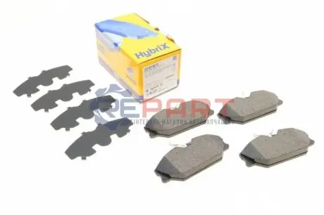 Фото Комплект тормозных колодок Metelli (2201422) изображение 1